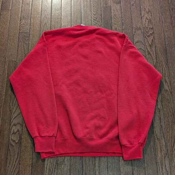 1999 Wisconsin Badgers Rose Bowl Embroidered Lee Sport Crewneck Made in USA Sz L - Picture 4 of 4